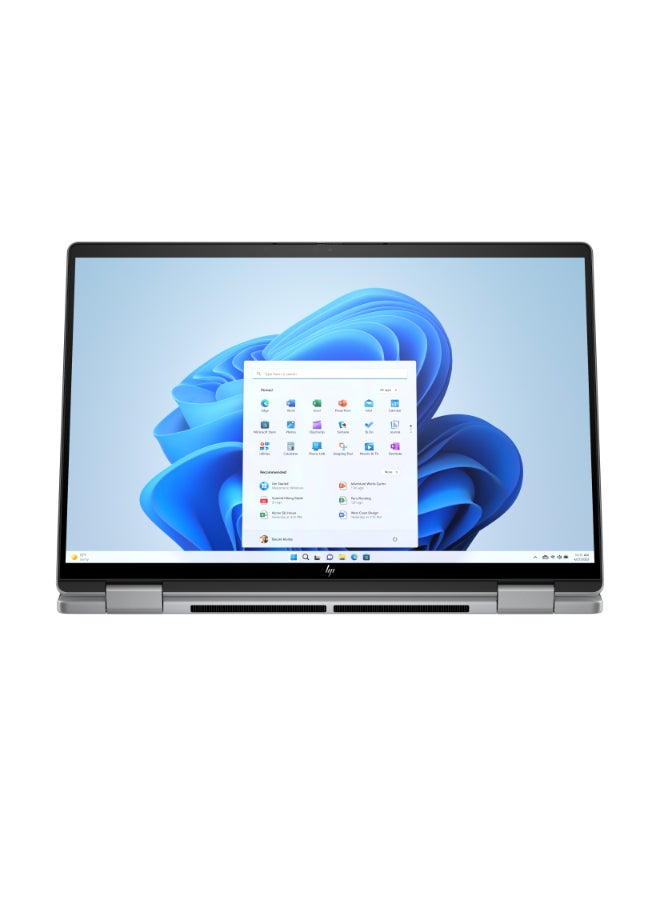 HP - Envy x360 Convertible 2-In-1 Laptop With 14-Inch Display,Core Ultra 7-155H Processor/16GB RAM/1TB SSD/Intel Arc Graphics/Windows 11 Home English/Arabic Meteor Silver - Image 1