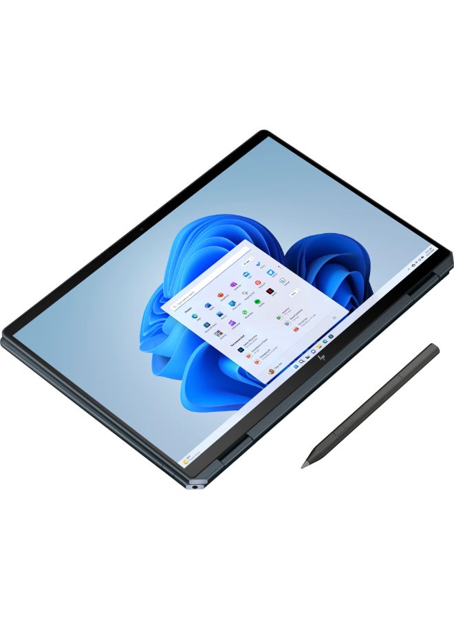 HP - Spectre x360 Convertible 2-In-1 Laptop With 14-Inch Display,Core Ultra 7-155H Processor/32GB RAM/1TB SSD/Intel Arc Graphics/Windows 11 Home English/Arabic Slate Blue - Image 1