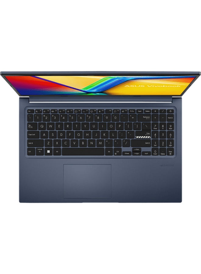 ASUS - Vivobook (Upgraded Version) Laptop With 15.6-Inch Display, Core i7-12700H Processor/8GB RAM/512GB SSD/Intel Iris XE Graphics/Windows 11 English/Arabic Quiet Blue - Image 1