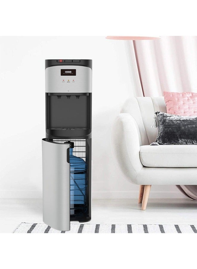 HAAM Bottom Loading Water Cooler - Hot/Cold/Moderate - Steel - HM-DW90-M24 HM-DW90-M24 Silver  - Image 4
