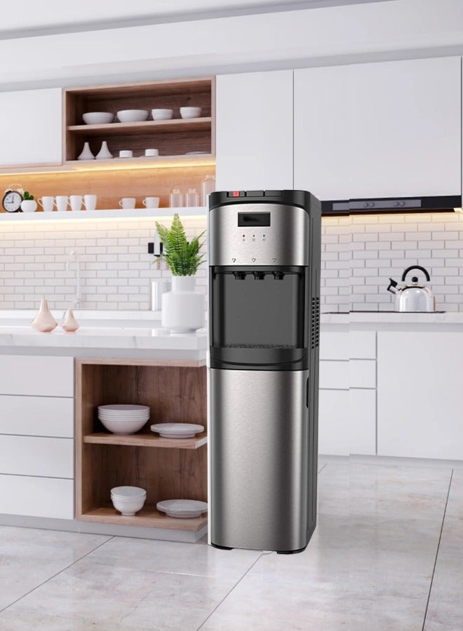 HAAM Bottom Loading Water Cooler - Hot/Cold/Moderate - Steel - HM-DW90-M24 HM-DW90-M24 Silver  - Image 5