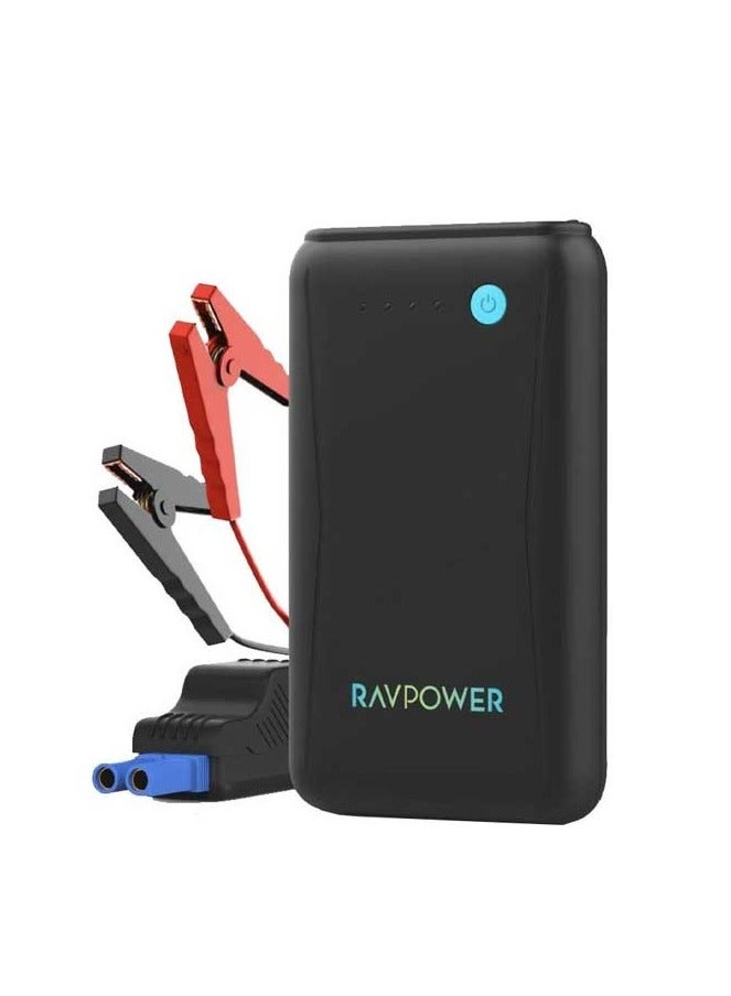 RAVPOWER 7200 mAh Portable Battery With Car Starter Subscription - Black - Image 1