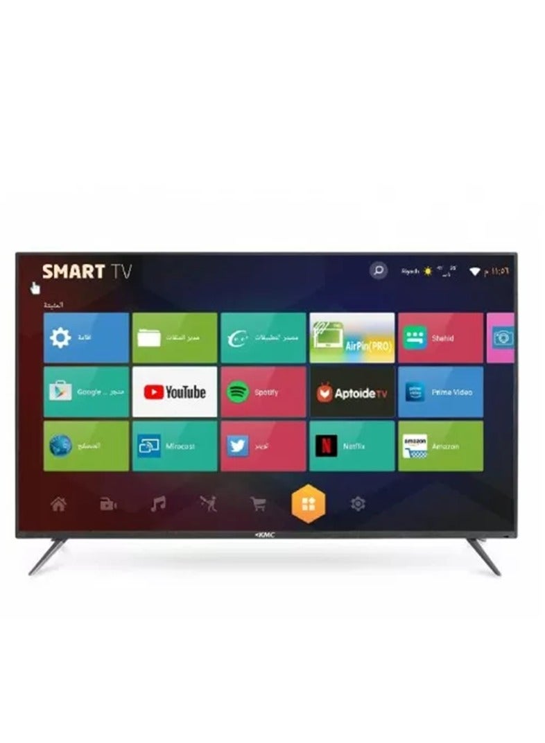 KMC KMC 4K Smart TV 55" Frameless- ANDROID 13 - 2 EMOTE CONTROL  ( FREE AIR REMOTE) 1GB + 8G - KMC55US24 KMC55US24 Black  - Image 3
