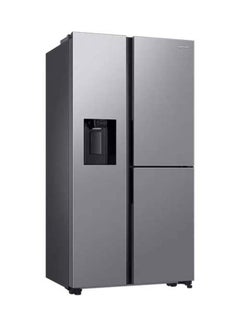 سامسونج Side by Side Refrigerator 144 Cuft Freezer 71Cuft RH64DG53M3SLZA Ez Clean Steel  - Image 2