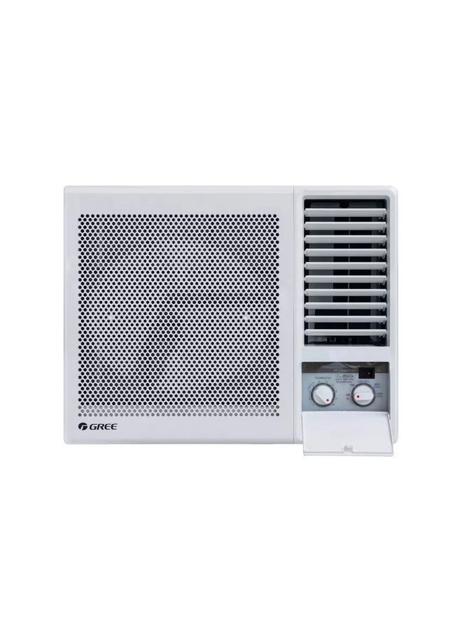 GREE Window AC 17600 BTU Hot Cold  R410a Refrigerant Rotary Compressor 5.16 kW GJE18AG-D3NMTG1J White  - Image 1