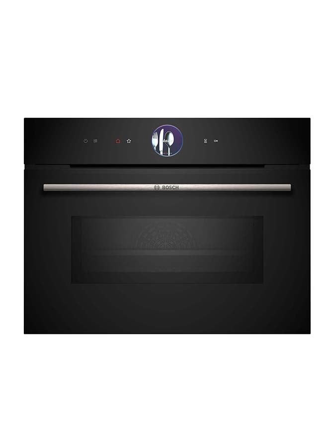 BOSCH Series 8 Built -In Compact Oven With Microwave Function 60 cm 45 L 3600 W CMG7361B1M Black