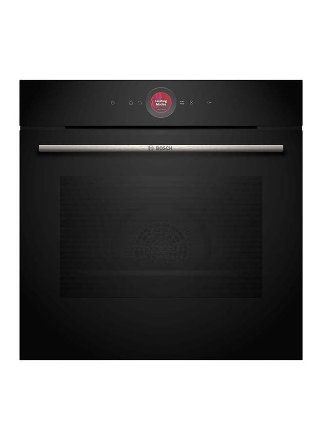 BOSCH Series 8 Built-In Electric Oven 60X60cm 3D Hot Air 71 L 3600 W HBG7341B1M Black - Image 1