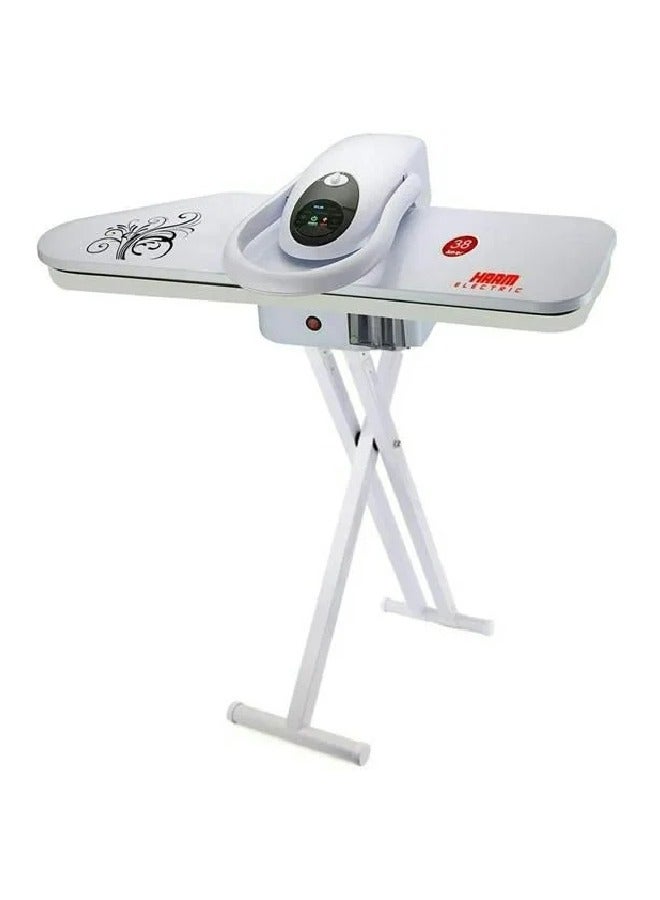 HAAM Press Steam Iron - 38 Inch - 2200 Watt - Touch Screen 500 ml 2200 W HM38SP-WN24 White  - Image 1
