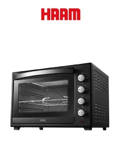 HAAM Oven With Grill - 60 Liters - Black - 2000 Watt - Fan - Non-Stick - HMTO60L-19 60 L 2000 W HMTO60L-19 Black  - Image 4