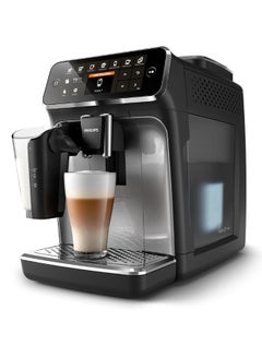 Philips Series 4300 LatteGo Fully Automatic Espresso Coffee Machine with intuitive Display, up to 8 Different Coffees, 12-Step Grinder Levels and Durable Ceramic Grinders 1.8 L 1500 W EP4346/70 Black  - Image 3