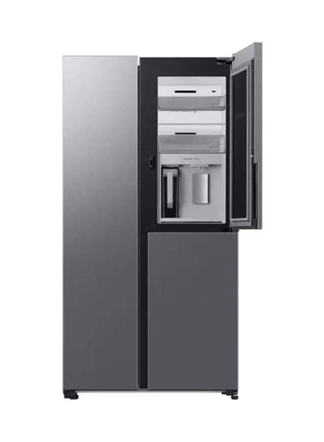 سامسونج Side By Side Refrigerator 132Cuft Freezer 78Cuft RH69DG803ES9ZA Silver  - Image 3