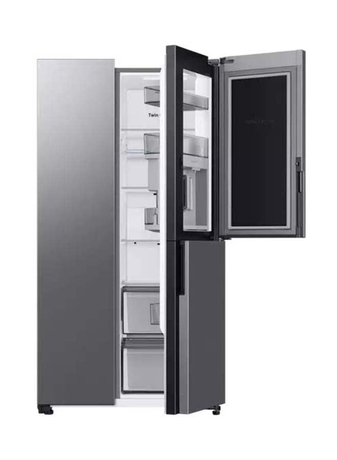 سامسونج Side By Side Refrigerator 132Cuft Freezer 78Cuft RH69DG803ES9ZA Silver  - Image 2