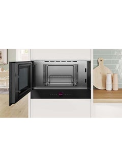 BOSCH Built-In Microwave Appliance With Grill Series 8 With 10 Programs 21 L 900 W BEL7321B1M Black  - Image 3