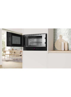 BOSCH Built-In Microwave Appliance With Grill Series 8 With 10 Programs 21 L 900 W BEL7321B1M Black  - Image 4