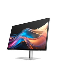 HP Series 7 Pro 27 inch QHD Monitor - 727pq (8J4D8AA) Silver  - Image 2
