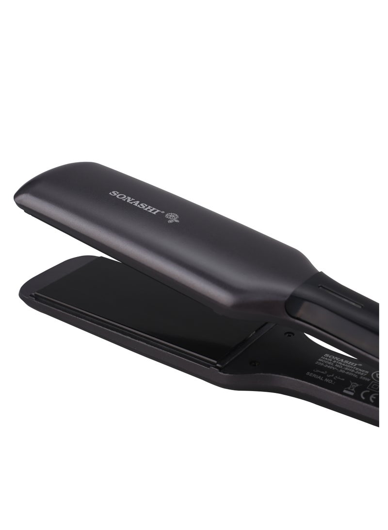 SONASHI Professional Hair Straightener With Max Temperature Upto 230C Sleek Design With Ceramic Coating Plate And 360 Swivel Cord Adjustable Temperature Settings For Versatile Styling  SHS-2087 Black - Image 5