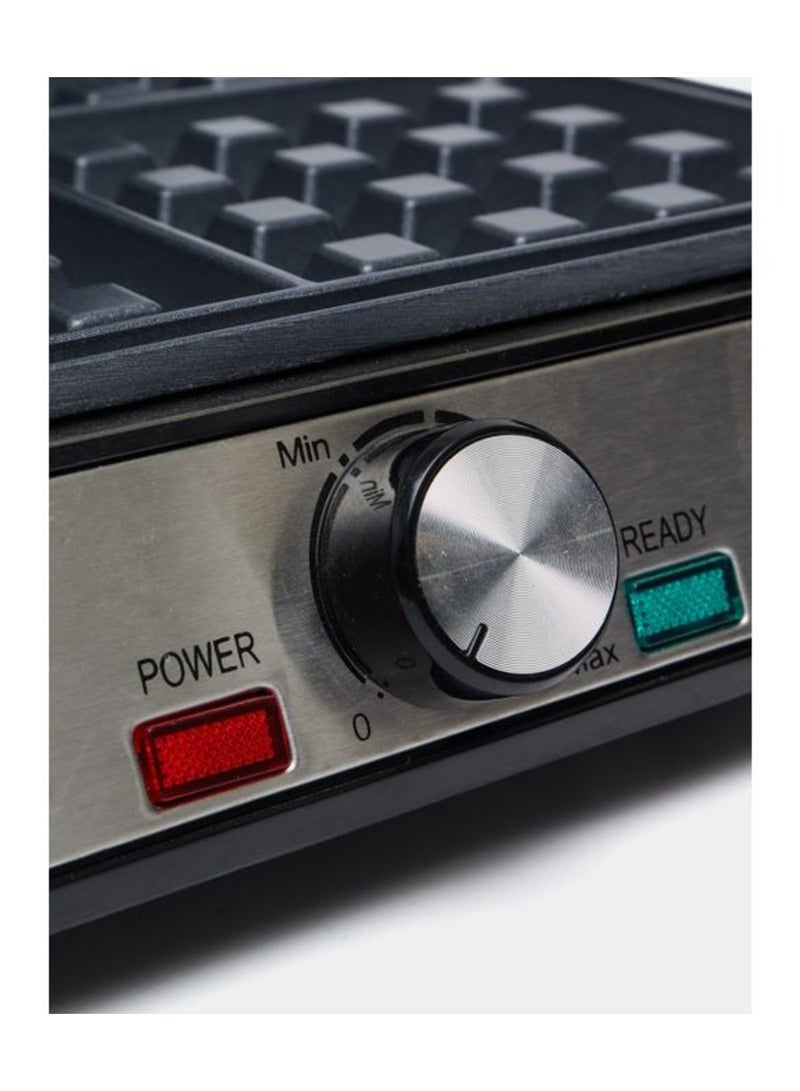 سونفير ماكينة صنع الوافل 4 شرائح مع التحكم في درجة الحرارة القابلة للتعديل / 1200 واط - Image 4