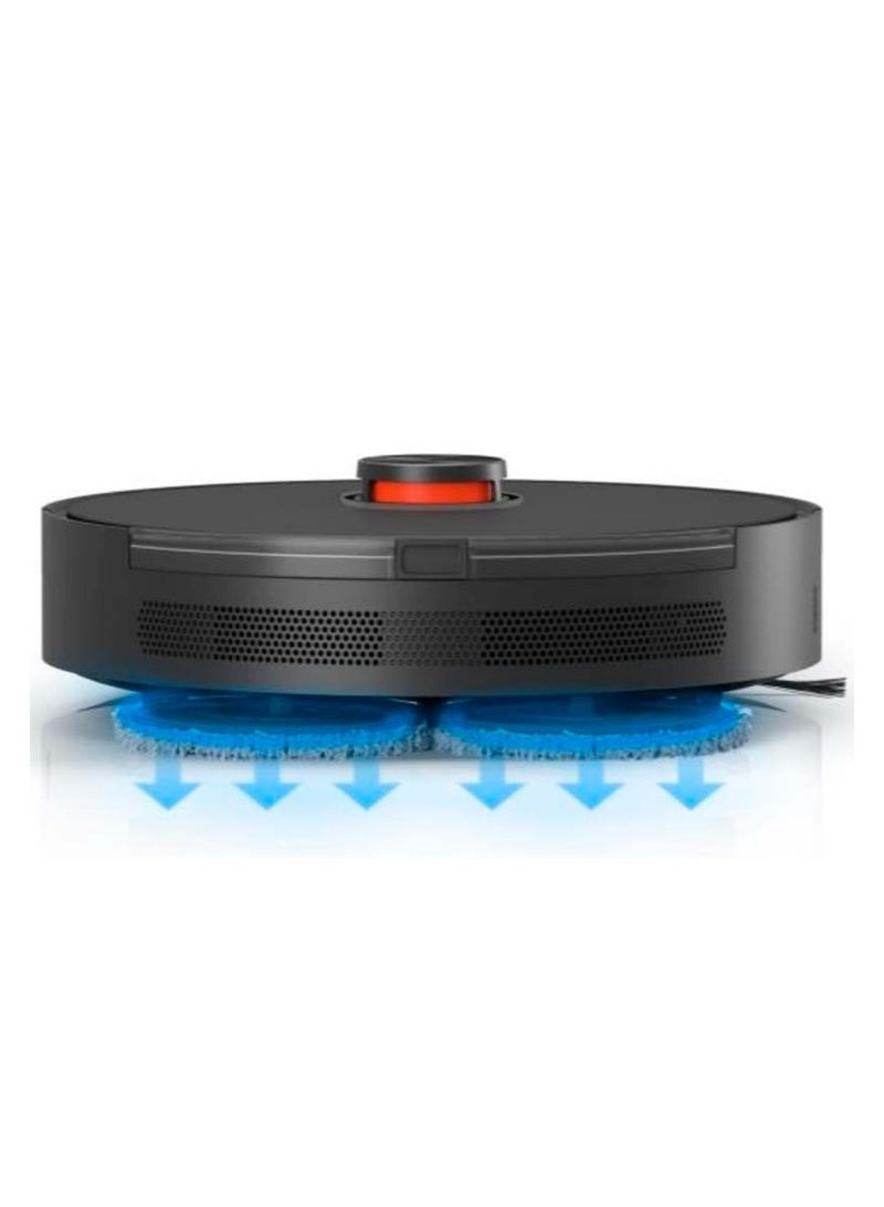 Xiaomi - Robot Vacuum S20+ | 5200mAh battery | 6000Pa suction fan | Voice Control | Supports Mi Home/Alexa/Google App | 55 W B108GL Black - Image 1