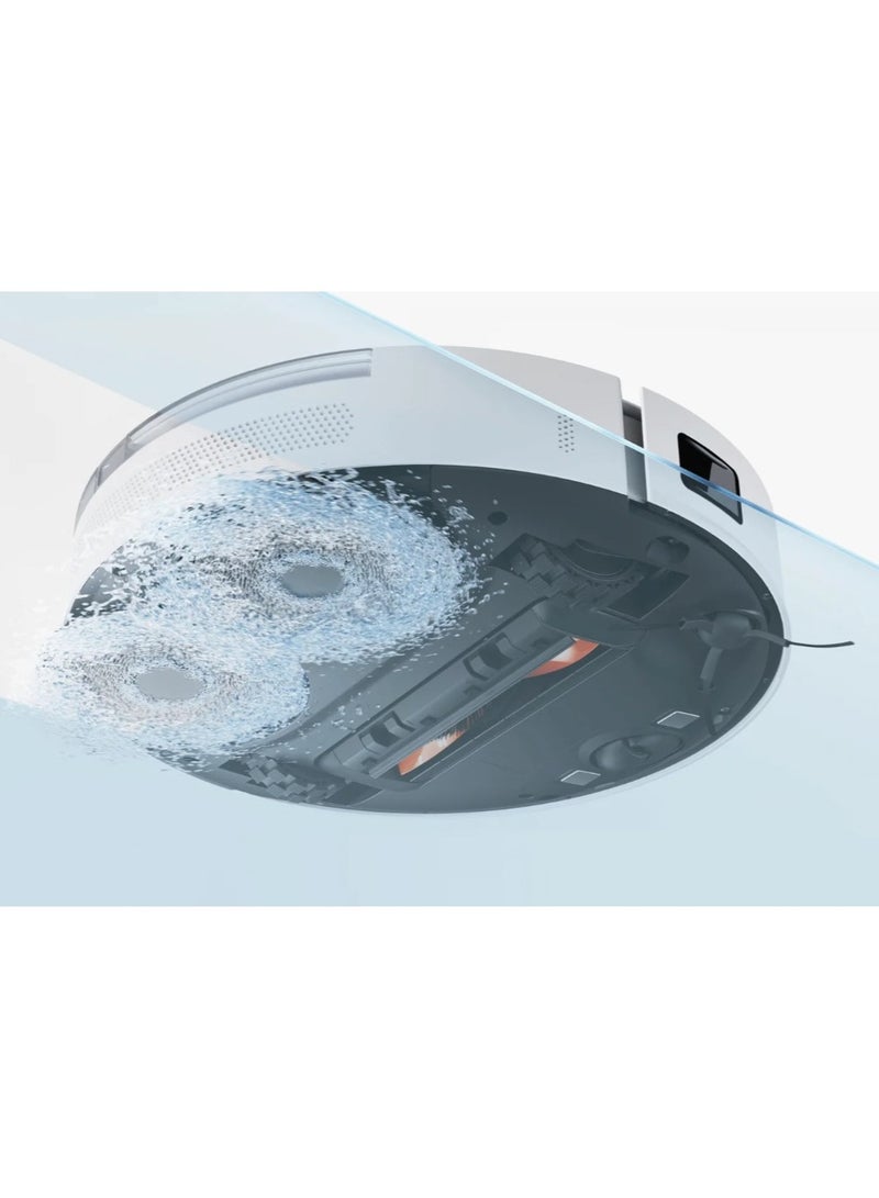 Xiaomi - Robot Vacuum S20+ | 5200mAh battery | 6000Pa suction fan | Voice Control | Supports Mi Home/Alexa/Google App | 55 W B108GL Black - Image 1