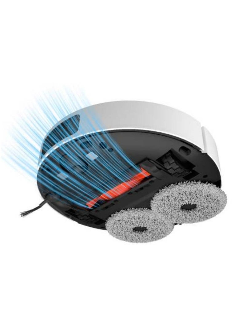Xiaomi - Robot Vacuum S20+ | 5200mAh battery | 6000Pa suction fan | Voice Control | Supports Mi Home/Alexa/Google App | 55 W B108GL Black - Image 1