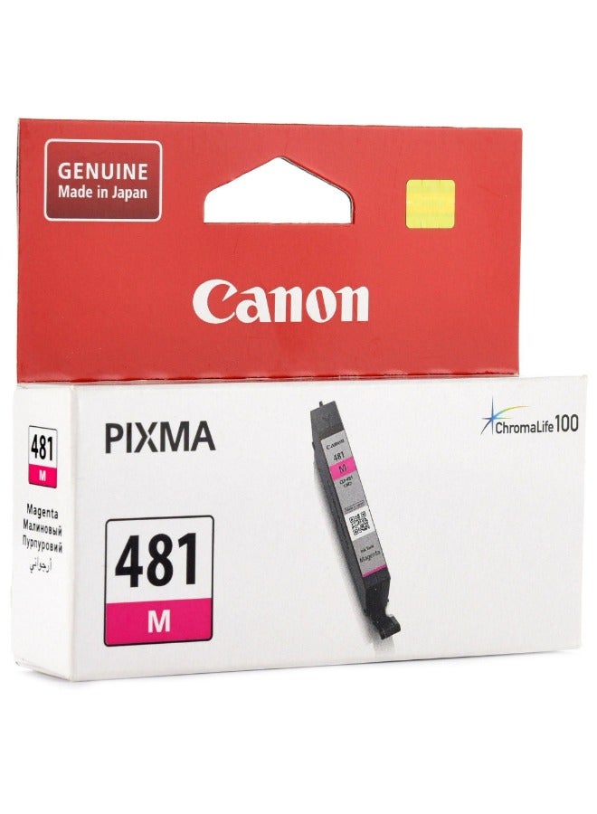 Canon CLI481M Ink A4 Document 237 Pages - 2099C001AA Magenta  - Image 2