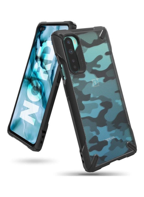 Fusion X Design Case Compatible With Oneplus Nord - Camo Black