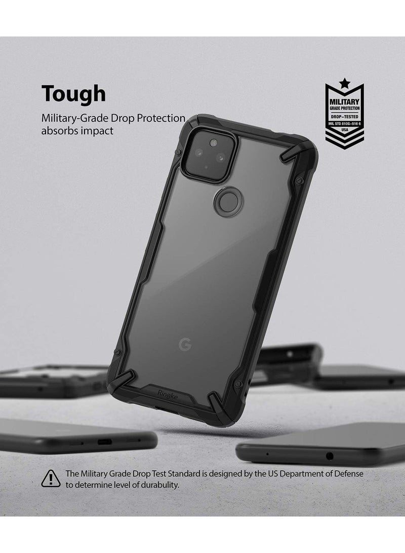 Ringke Fusion-X Compatible With Pixel 4A 5G Case - Black - Image 4