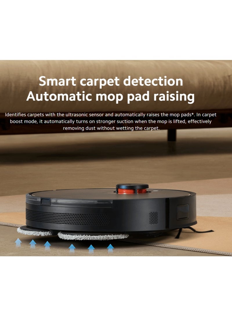 Xiaomi - Robot Vacuum S20 Plus | 360° LDS Laser Navigation | 5200mAh Battery Capacity | 170 Min Run Time 55 W S20 Plus Black - Image 1
