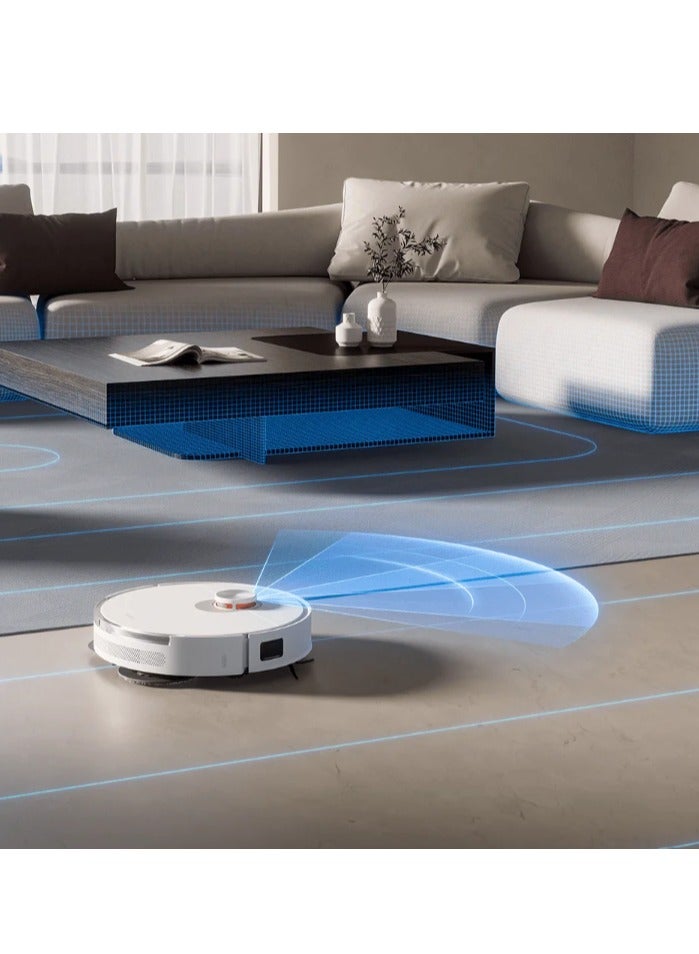 Xiaomi - Mi Robot Vacuum S20 Plus Mop and Sweep 6000Pa Powerful Suction LDS BHR8154GB - 55 W S20 Plus White - Image 1