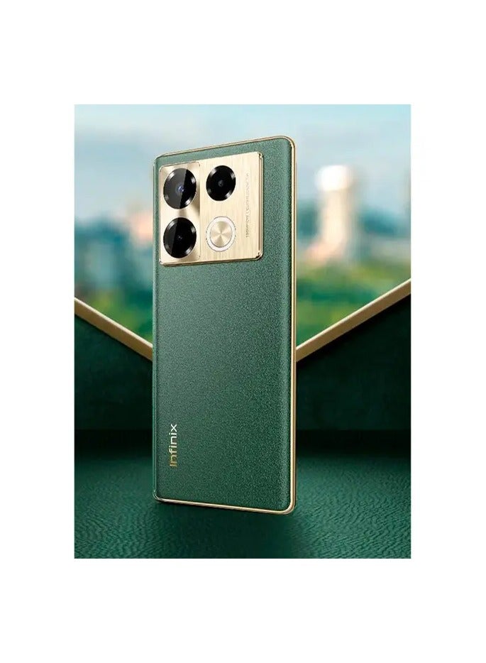Infinix - Note 40 Pro Dual SIM Vintage Green 8+8GB 256GB 4G - Middle East Version - Image 1