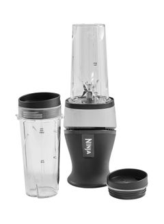 Slim Blender & Smoothie Maker, With 2 Cups And Sput Lids, 470 ml 700 W QB3001EUS Black/Silver