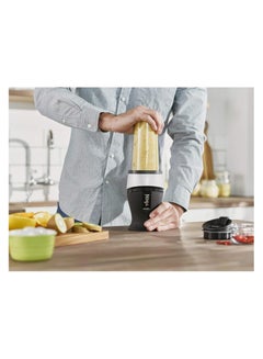 Ninja Slim Blender & Smoothie Maker, With 2 Cups And Sput Lids, 470 ml 700 W QB3001EUS Black/Silver  - Image 4