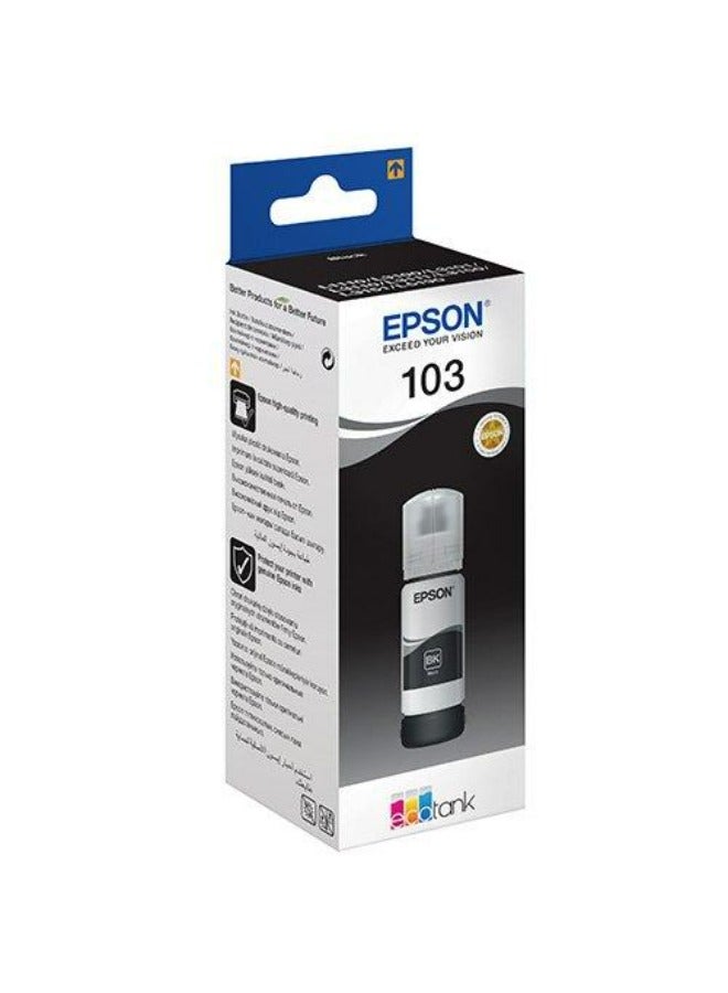 إبسون زجاجة حبر صبغي EcoTank 115 - C13T07C14A - Image 2