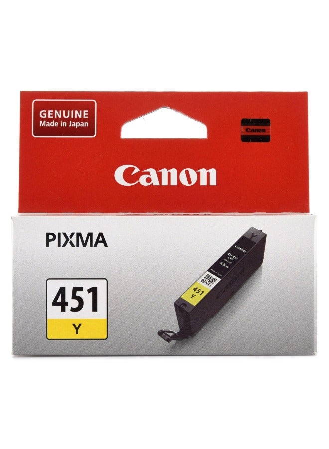 Canon Inkjet Cartridge 7ml Ink Volume - 6526B001AA Yellow  - Image 1