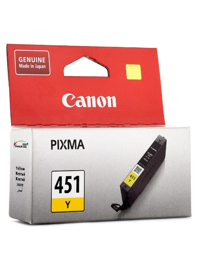 Canon Inkjet Cartridge 7ml Ink Volume - 6526B001AA Yellow  - Image 2