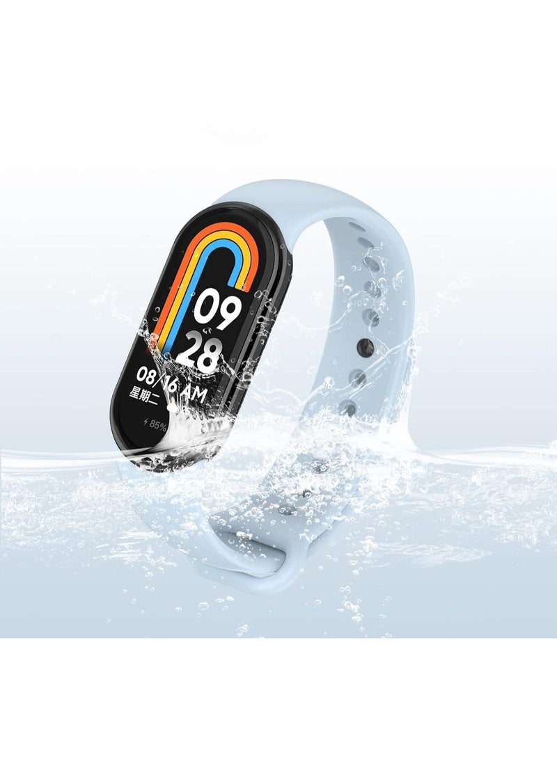 Xiaomi - Smart Band 9 | 1.62'' AMOLED Display | Touchscreen, Multisport Tracker, Activity Tracker, Heart Rate Monitor | Upto 21 Days Battery Life Arctic Blue Arctic Blue - Image 1