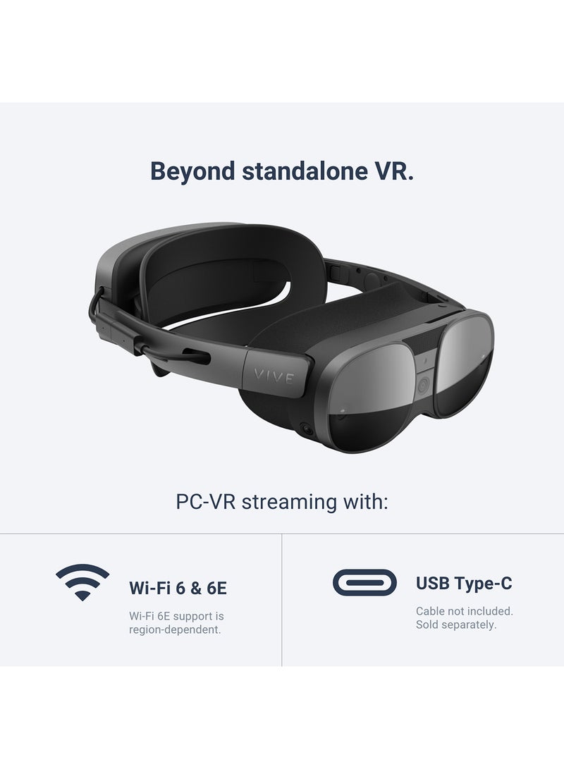 HTC - VIVE XR Elite 90Hz Gsensor Gyroscope Bluetooth Black Black - Image 1