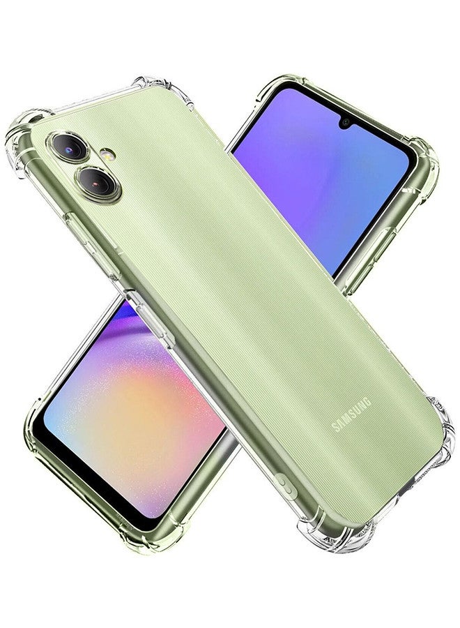 MARGOUN (for Samsung Galaxy A05) 3 Pack Clear Case and 2 Screen Protectors Ultra Slim Thin Flexible Scratch Resistant Transparent TPU Shockproof Case Clear - Image 2