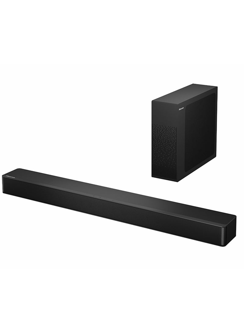 2.1 Ch 240W Sound Bar with Wireless Subwoofer - DTS Virtual X, Dolby Audio, Ezplay, Tv mode,6 EQ Modes, HDMI ARC, Bluetooth 5.3 HS2100 Black - pnsku/N70099519V/45/_/1723468645/4f8bcd2f-9a09-4893-aa45-68a096951be7