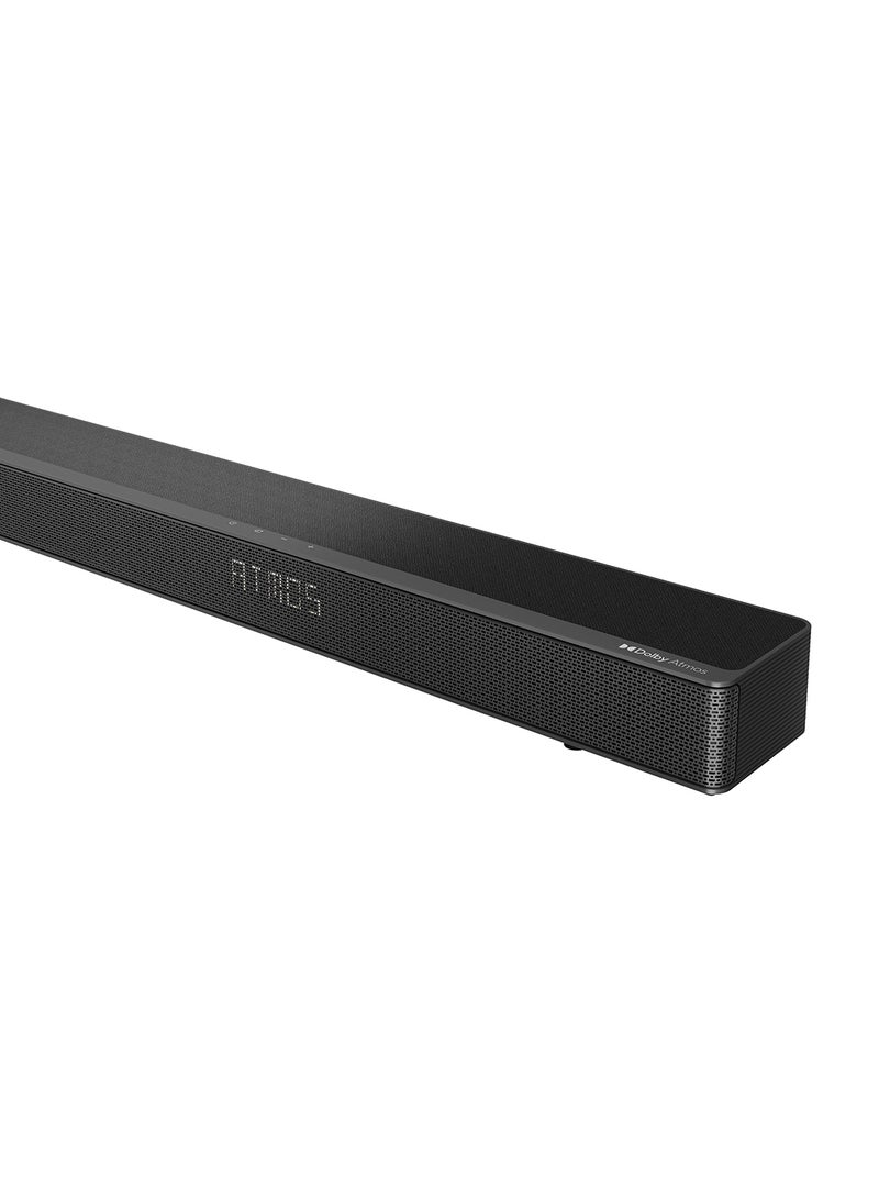 Hisense - 3.1.2 Channel 360W Dolby Atmos Soundbar With Wireless Subwoofer And Up Firing Speakers, HDM1 ARC 2.1/USB/AUX/Optical AX3120G Black - Image 1