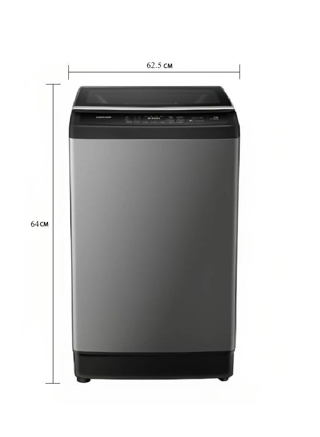 SREEN - Top Loading Washing Machine - 8 KG - Silver - SRWM-8K-TAS SRWM-8K-TAS Silver - Image 1