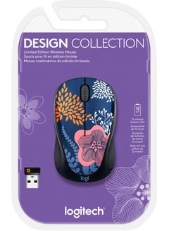 Logitech Design Collection Limited Edition Wireless 3-button Ambidextrous Mouse with Colorful Designs - Forest Floral Multicolour  - Image 5