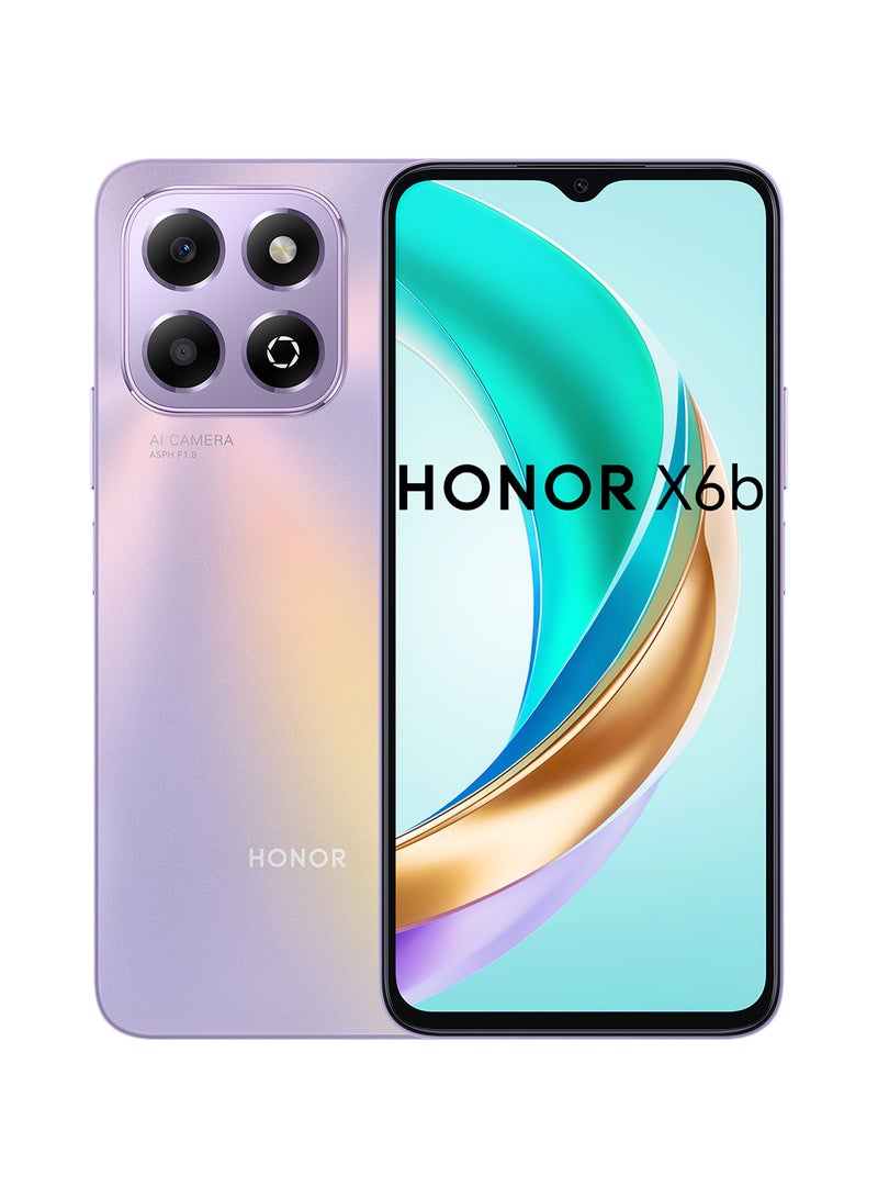 هونور - HONOR X6b Starry Purple 6GB RAM 256GB مع هدية - إصدار الشرق الأوسط - Image 1