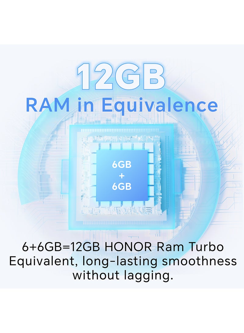 هونور - HONOR X6b Starry Purple 6GB RAM 256GB مع هدية - إصدار الشرق الأوسط - Image 1