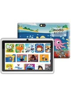modio M1 Android Tablet Pc 7-Inch Display Dual Camera 4GB RAM 64GB 5Ghz Wi-Fi - Color Printing Multicolor - Middle East Version  - Image 3