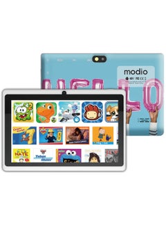 modio M1 Android Tablet Pc 7-Inch Display Dual Camera 4GB RAM 64GB 5Ghz Wi-Fi - Color Printing Multicolor - Middle East Version  - Image 2