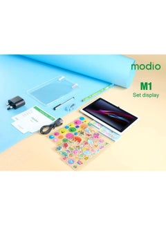 modio M1 Android Tablet Pc 7-Inch Display Dual Camera 4GB RAM 64GB 5Ghz Wi-Fi - Color Printing Multicolor - Middle East Version  - Image 5