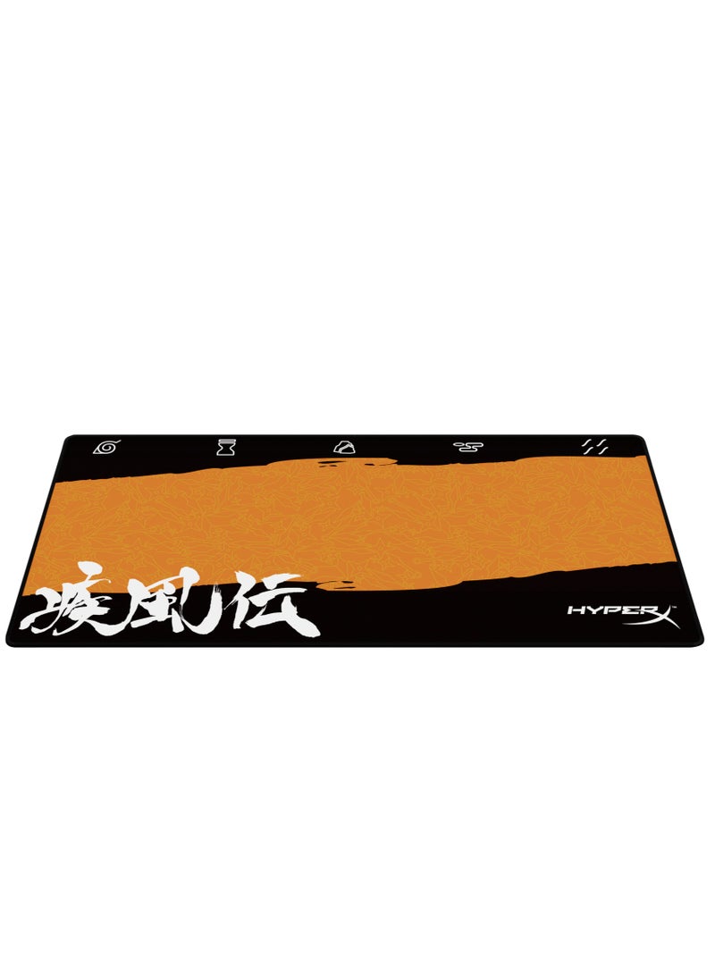 HYPERX Pulsefire Mat - Gaming Mouse Pad - Naruto Black-Orange  - Image 2