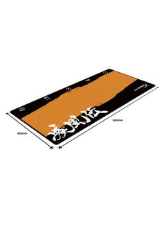 هايبركس Pulsefire Mat - Gaming Mouse Pad - Naruto Black-Orange  - Image 3