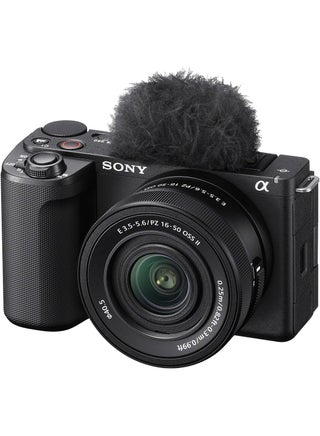Alpha ZV-E10 II Kit, Body + Lens, APS-C interchangeable-lens vlog camera, With 16-50 mm Lens, 26.0 MP, Exmor CMOS Sensor, Black, UAE Model - pnsku/N70099708V/45/_/1723538860/70de148e-7e0f-40f9-8b5e-05d303882260